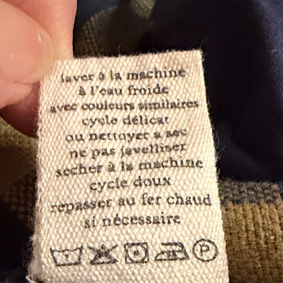 Ace & Jig Jacob Jumpsuit Plaid in Navy and Yellow - Picture 8 of 9